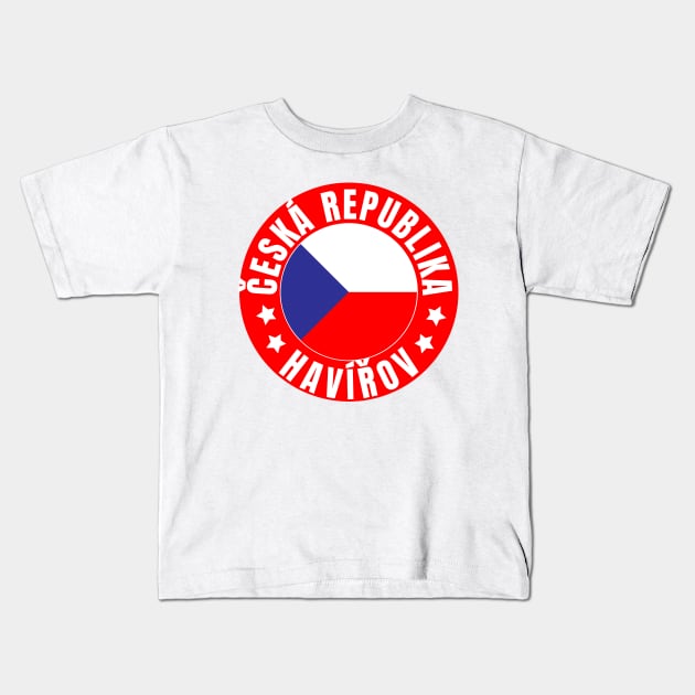 Havířov Ceska Republika Kids T-Shirt by footballomatic